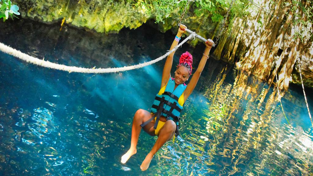 Ziplines and Cenote Swimming